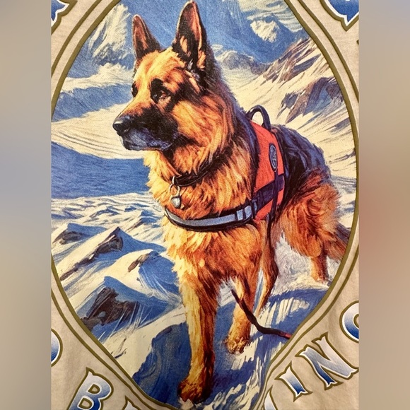 “Big Dogs Do Big Things” German Shepherd Tee Small - Picture 6 of 6